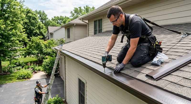 Gutter Cap Installation in Mcdonough, GA
