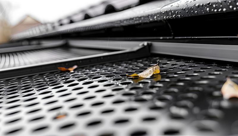 Gutter Screen Installation detail