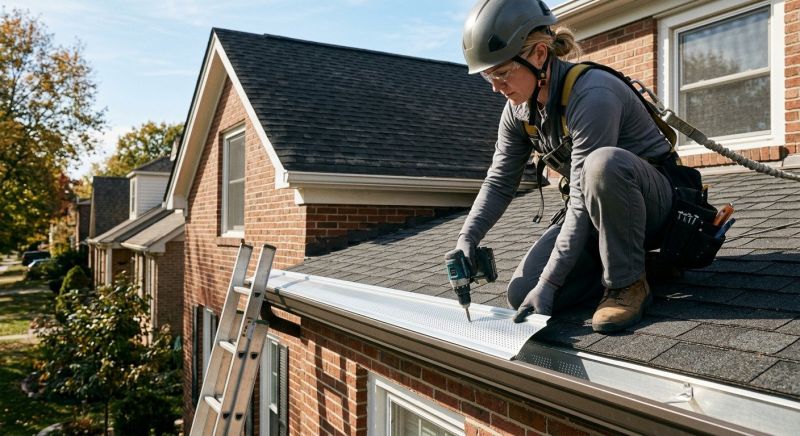 Gutter Cap Installation in Seattle, WA