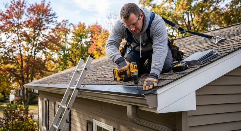 Gutter Cap Installation in Longmont, CO