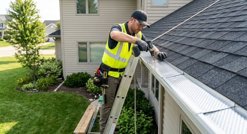 Gutter Cap Installation in Snohomish County, WA