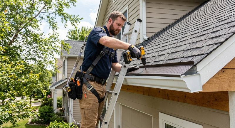 Gutter Cap Installation in Redmond, WA