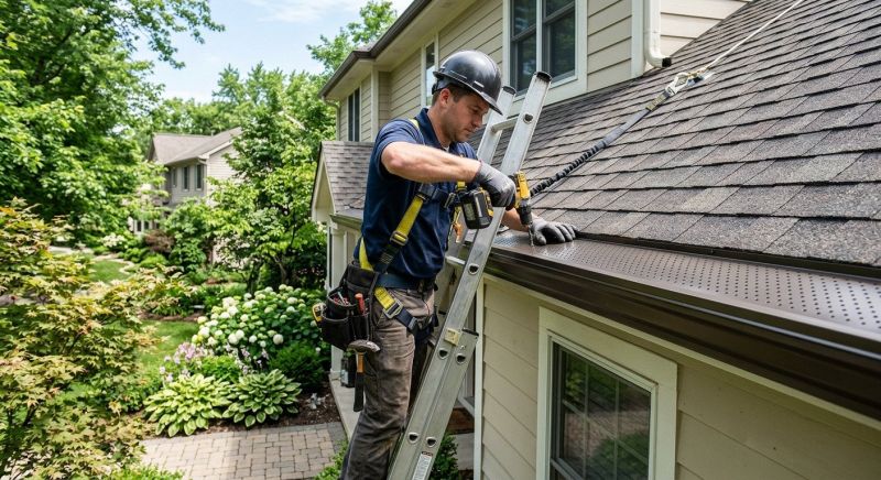 Gutter Cap Installation in Everett, WA