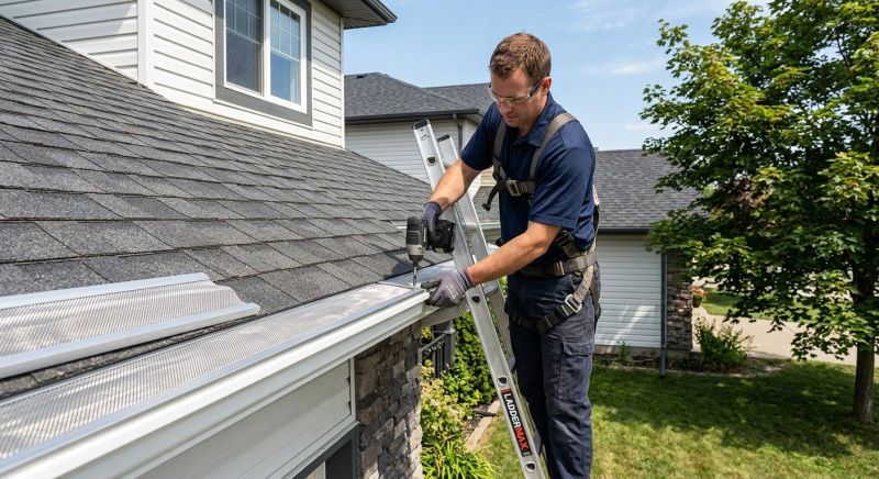 Gutter Filter Installation in Arvada, CO