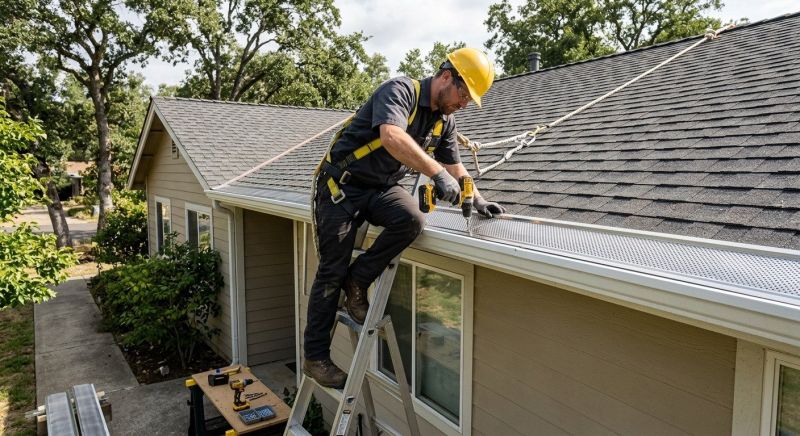 Gutter Mesh Installation in Longmont, CO