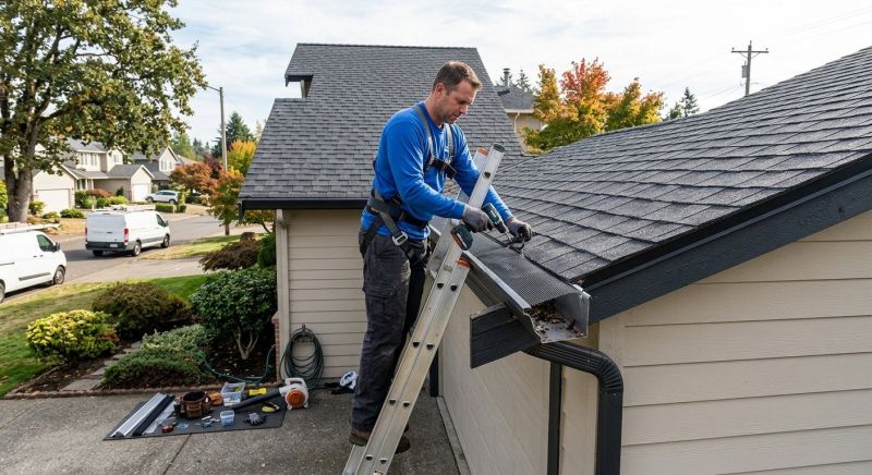 Gutter Protection Installation in Everett, WA