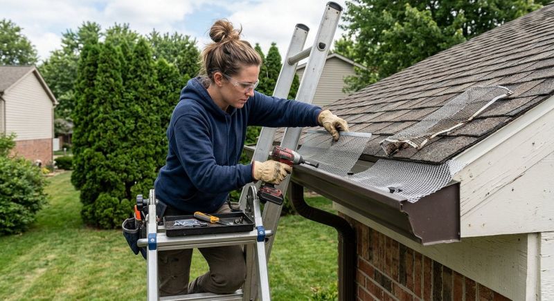 Gutter Screen Repair in Mcdonough, GA