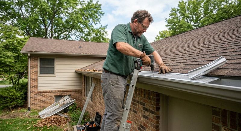 Gutter Screen Repair in Clarksville, TN